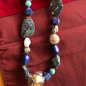 Alexis Bittar GoldPlated Multi-Stone Beaded Long Necklace